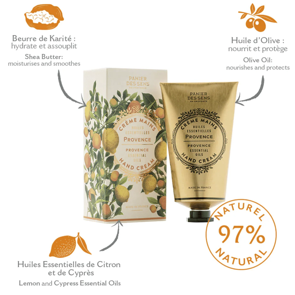 Парфюмированный крем для рук Прованс PANIER DES SENS HAND CREAM PROVENCE ÉNERGISANTE Парфюмированный крем для рук Прованс PANIER DES SENS HAND CREAM PROVENCE ÉNERGISANTE