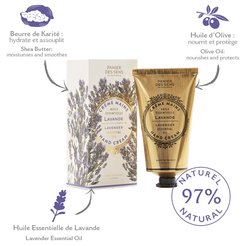 Парфумований крем для рук Лаванда PANIER DES SENS HAND CREAM SOOTHING LAVENDER Парфумований крем для рук Лаванда PANIER DES SENS HAND CREAM SOOTHING LAVENDER