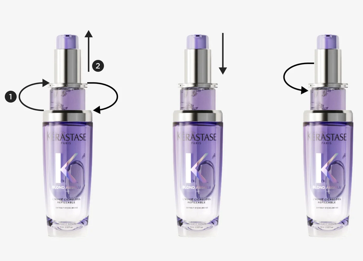 Парфумована зволожуюча олія-концентрат для блонду KERASTASE BLOND ABSOLU L’HUILE CICAGLOSS Парфумована зволожуюча олія-концентрат для блонду KERASTASE BLOND ABSOLU L’HUILE CICAGLOSS