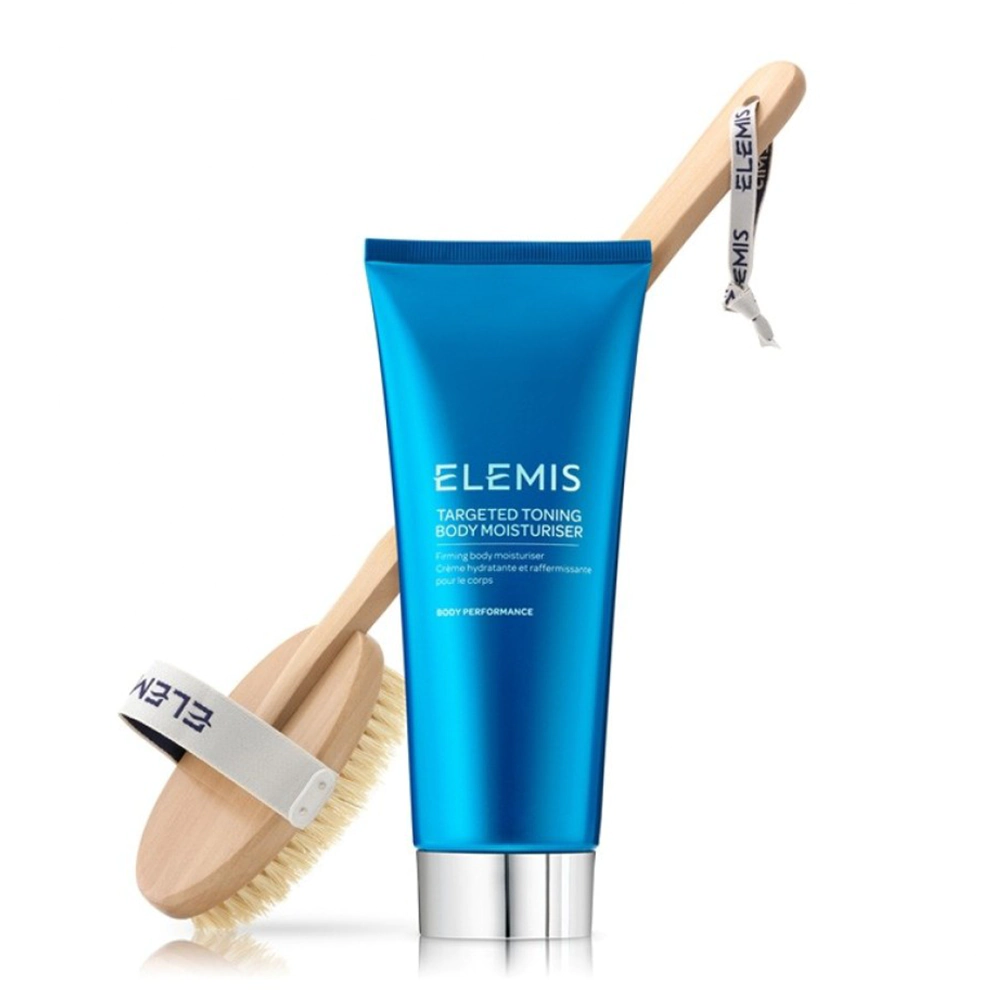 Крем и щётка для антицеллюлитного ухода за телом ELEMIS TARGETED TONING BODY BRUSHING DETOX PROGRAMME Крем и щётка для антицеллюлитного ухода за телом ELEMIS TARGETED TONING BODY BRUSHING DETOX PROGRAMME