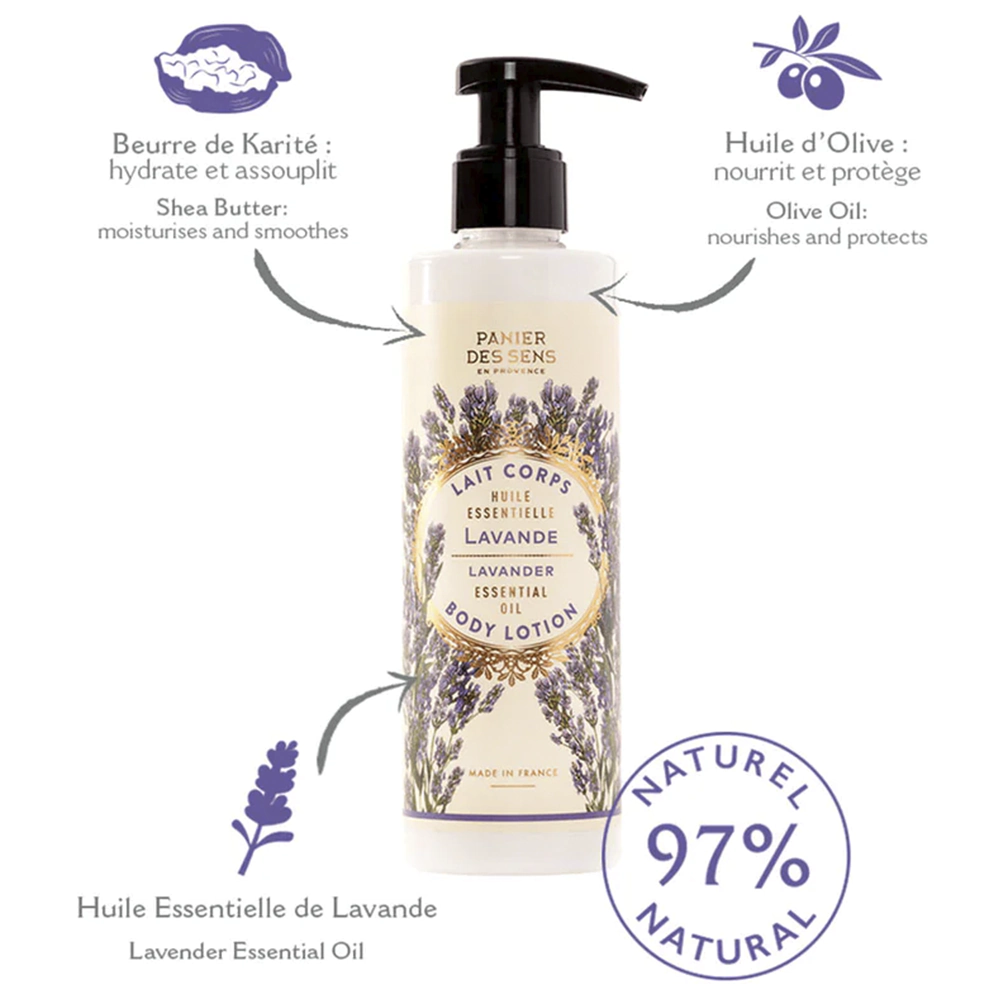 Лосьйон для тіла Лаванда PANIER DES SENS BODY LOTION SOOTHING LAVENDER Лосьйон для тіла Лаванда PANIER DES SENS BODY LOTION SOOTHING LAVENDER