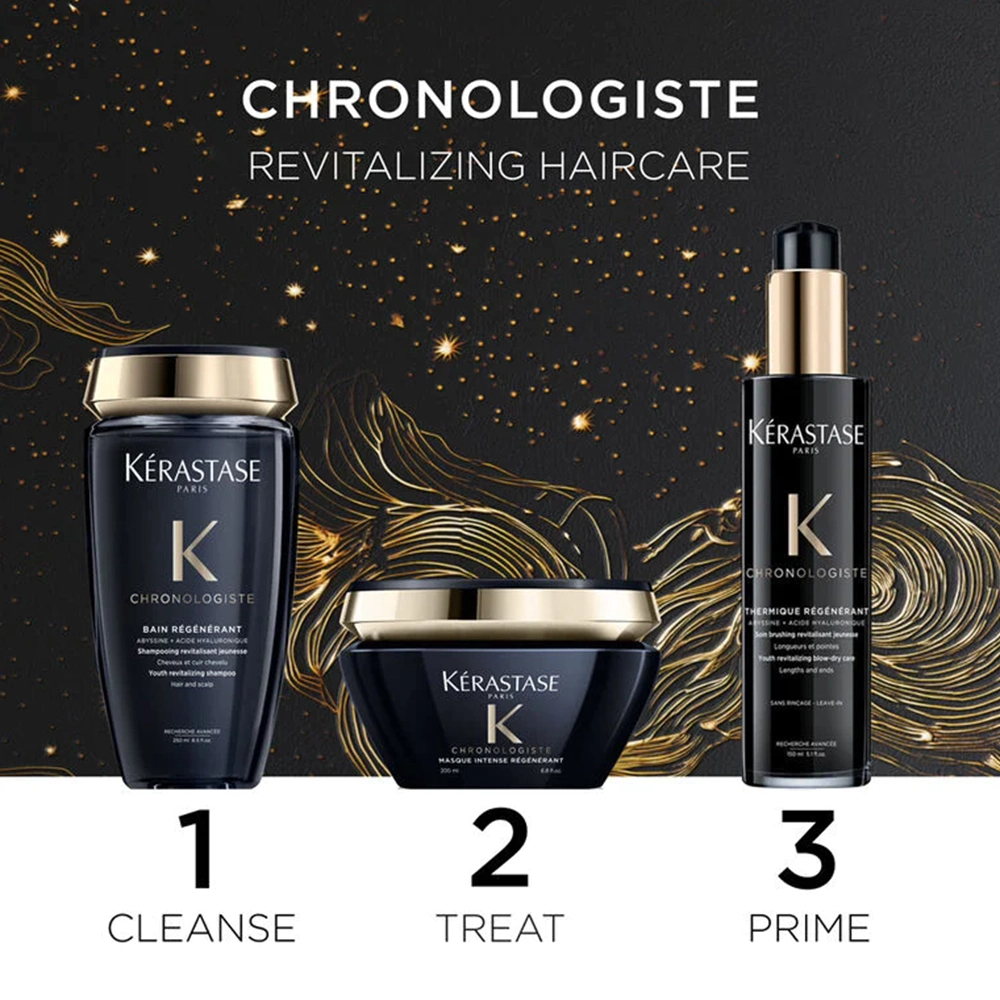 Подарочный набор косметики для восстановления волос KERASTASE CHRONOLOGISTE 2024 Подарочный набор косметики для восстановления волос KERASTASE CHRONOLOGISTE 2024