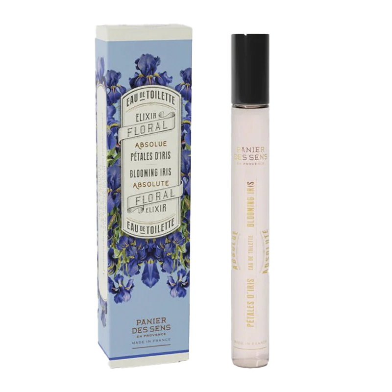 Туалетна вода з кульковим аплікатором Ірис PANIER DES SENS EAU DE TOILETTE ROLL-ON BLOOMING IRIS Туалетна вода з кульковим аплікатором Ірис PANIER DES SENS EAU DE TOILETTE ROLL-ON BLOOMING IRIS