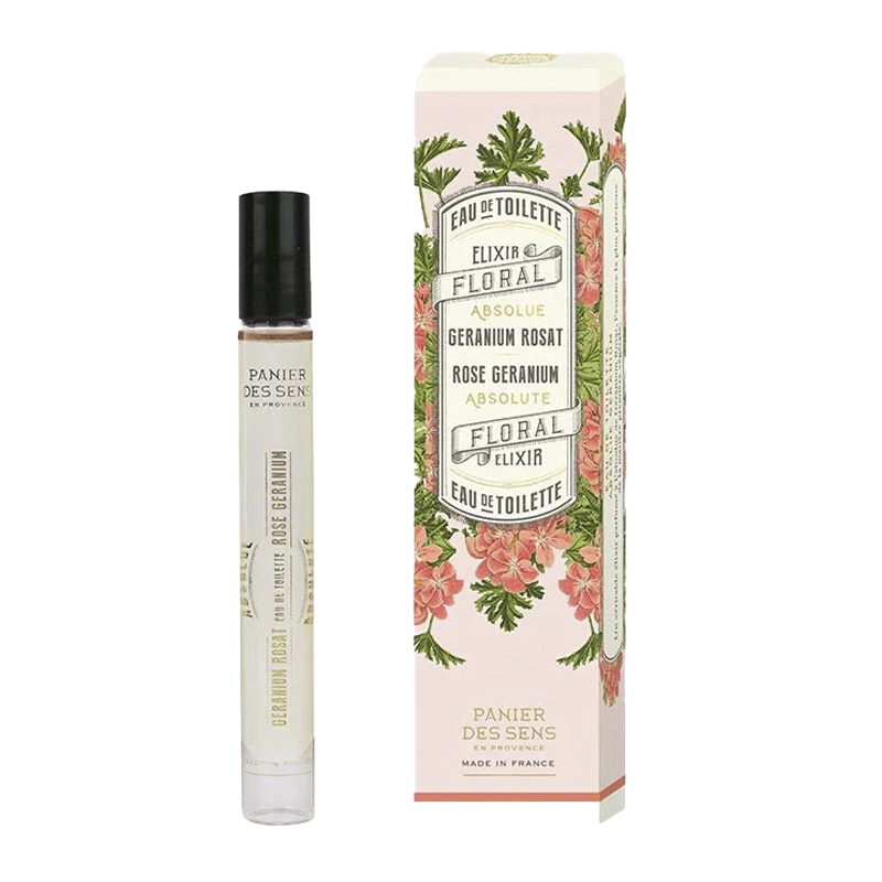 Туалетная вода с шариковым аппликатором Герань розовая PANIER DES SENS EAU DE TOILETTE ROLL-ON GERANIUM ROSAT Туалетная вода с шариковым аппликатором Герань розовая PANIER DES SENS EAU DE TOILETTE ROLL-ON GERANIUM ROSAT