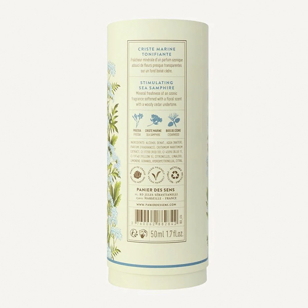 Туалетная вода Морской сапфир PANIER DES SENS EAU DE TOILETTE STIMULATING SEA SAMPHIRE Туалетная вода Морской сапфир PANIER DES SENS EAU DE TOILETTE STIMULATING SEA SAMPHIRE