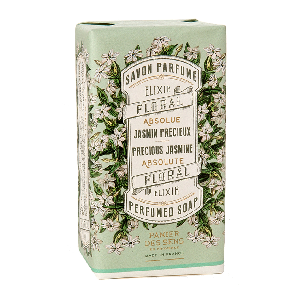 Растительное парфюмированное мыло Жасмин PANIER DES SENS PRECIOUS JASMINE EXTRA-GENTLE VEGETABLE SOAP Растительное парфюмированное мыло Жасмин PANIER DES SENS PRECIOUS JASMINE EXTRA-GENTLE VEGETABLE SOAP