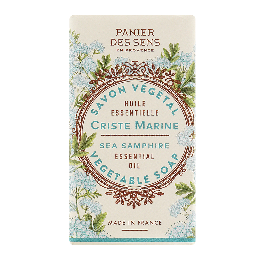 Растительное парфюмированное мыло Критмум PANIER DES SENS SEA SAMPHIRE VEGETABLE SOAP Растительное парфюмированное мыло Критмум PANIER DES SENS SEA SAMPHIRE VEGETABLE SOAP
