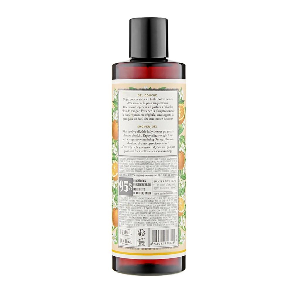 Гель для душа Цветок апельсина PANIER DES SENS SHOWER GEL ORANGE BLOSSOM Гель для душа Цветок апельсина PANIER DES SENS SHOWER GEL ORANGE BLOSSOM