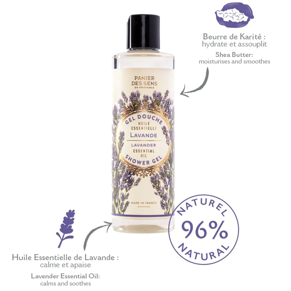 Гель для душа Лаванда PANIER DES SENS SHOWER GEL SOOTHING LAVENDER Гель для душа Лаванда PANIER DES SENS SHOWER GEL SOOTHING LAVENDER