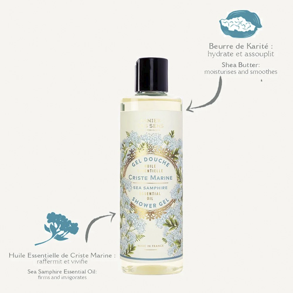Гель для душа Морской сапфир PANIER DES SENS SHOWER GEL STIMULATING SEA SAMPHIRE Гель для душа Морской сапфир PANIER DES SENS SHOWER GEL STIMULATING SEA SAMPHIRE
