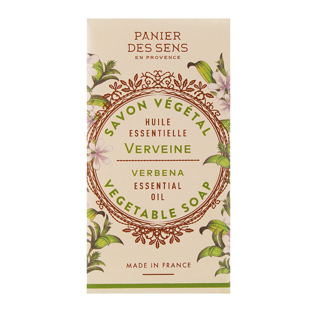 Растительное парфюмированное мыло Вербена PANIER DES SENS VEGETAL SOAP ENERGIZING VERBENA Растительное парфюмированное мыло Вербена PANIER DES SENS VEGETAL SOAP ENERGIZING VERBENA