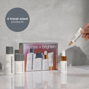Тревел набор для очищения и осветления кожи лица DERMALOGICA CLEANSE + BRIGHTEN KIT