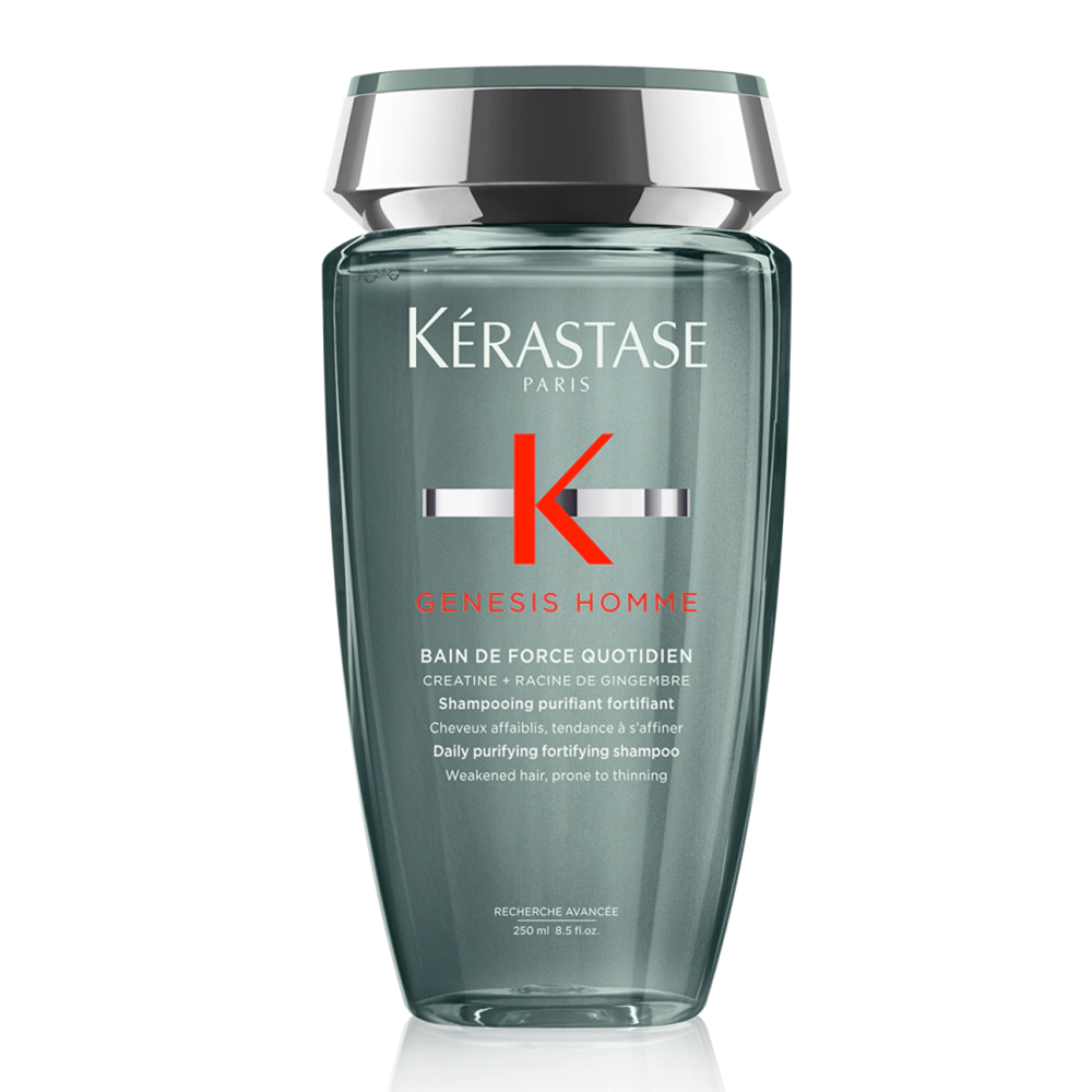 Глубоко очищающий и укрепляющий шампунь для мужчин KERASTASE GENESIS HOMME BAIN DE FORCE QUOTIDIEN Глубоко очищающий и укрепляющий шампунь для мужчин KERASTASE GENESIS HOMME BAIN DE FORCE QUOTIDIEN