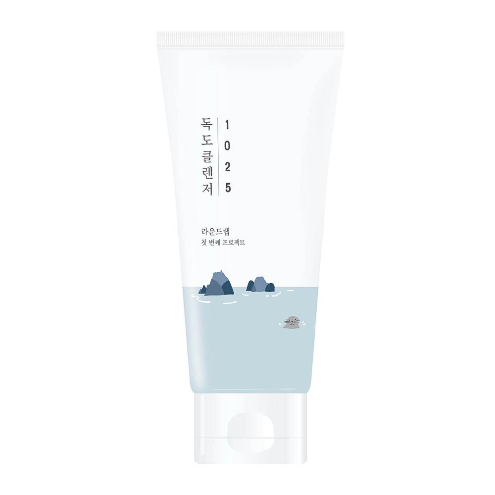 Крем-пінка для очищення шкіри обличчя з морською водою ROUND LAB 1025 DOKDO CLEANSER Крем-пінка для очищення шкіри обличчя з морською водою ROUND LAB 1025 DOKDO CLEANSER