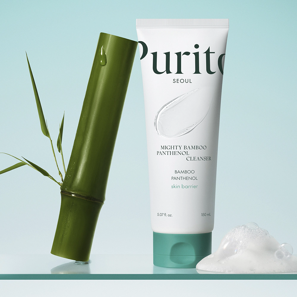 Гель для вмивання з екстрактом бамбука та пантенолом PURITO SEOUL MIGHTY BAMBOO PANTHENOL CLEANSER Гель для вмивання з екстрактом бамбука та пантенолом PURITO SEOUL MIGHTY BAMBOO PANTHENOL CLEANSER