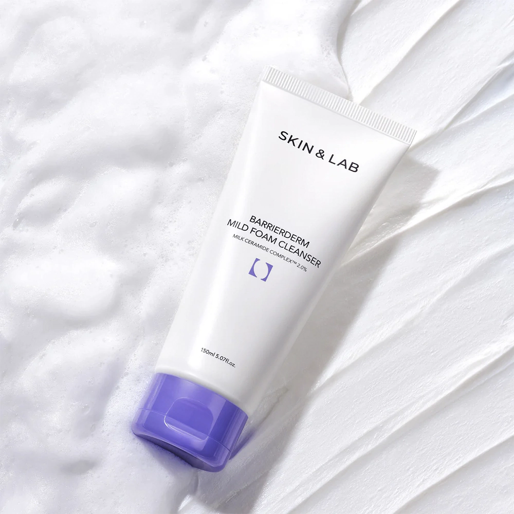 М’яка пінка для вмивання обличчя із захисним бар’єром SKIN&LAB BARRIERDERM MILD FOAM CLEANSER М’яка пінка для вмивання обличчя із захисним бар’єром SKIN&LAB BARRIERDERM MILD FOAM CLEANSER
