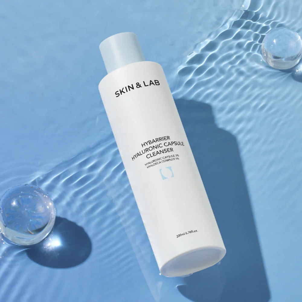 Зволожуючий гель для вмивання з гіалуроновою кислотою SKIN&LAB HYBARRIER HYALURONIC CAPSULE CLEANSER Зволожуючий гель для вмивання з гіалуроновою кислотою SKIN&LAB HYBARRIER HYALURONIC CAPSULE CLEANSER
