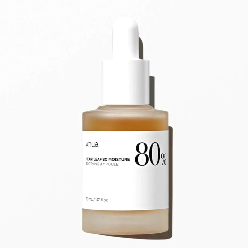 Ампула с 80% хертлифа для увлажнения и успокоения кожи лица ANUA HEARTLEAF 80% MOISTURE SOOTHING AMPOULE Ампула с 80% хертлифа для увлажнения и успокоения кожи лица ANUA HEARTLEAF 80% MOISTURE SOOTHING AMPOULE