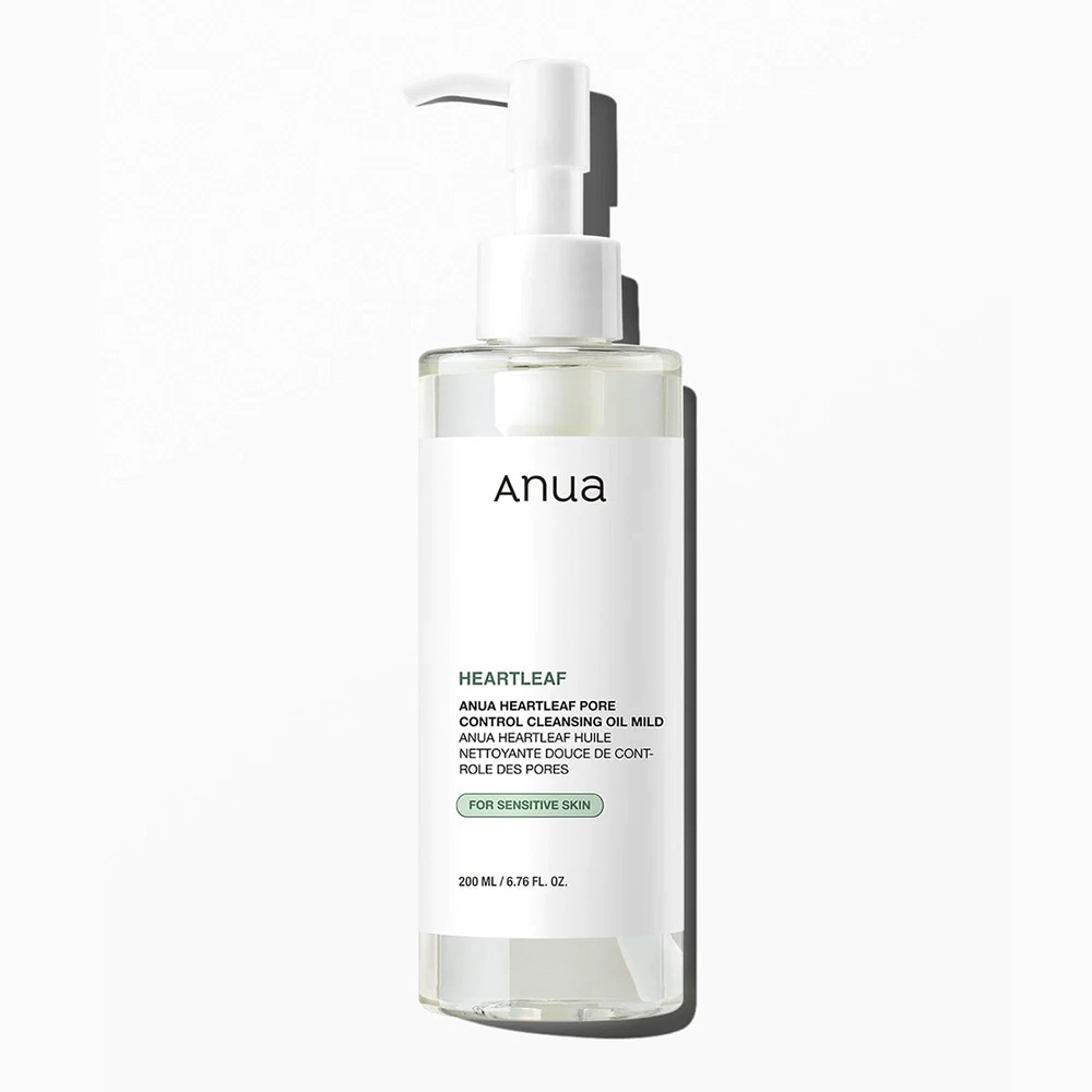 Мягкое очищающее масло для пор лица с хертлифом ANUA HEARTLEAF PORE CLEANSING OIL MILD Мягкое очищающее масло для пор лица с хертлифом ANUA HEARTLEAF PORE CLEANSING OIL MILD
