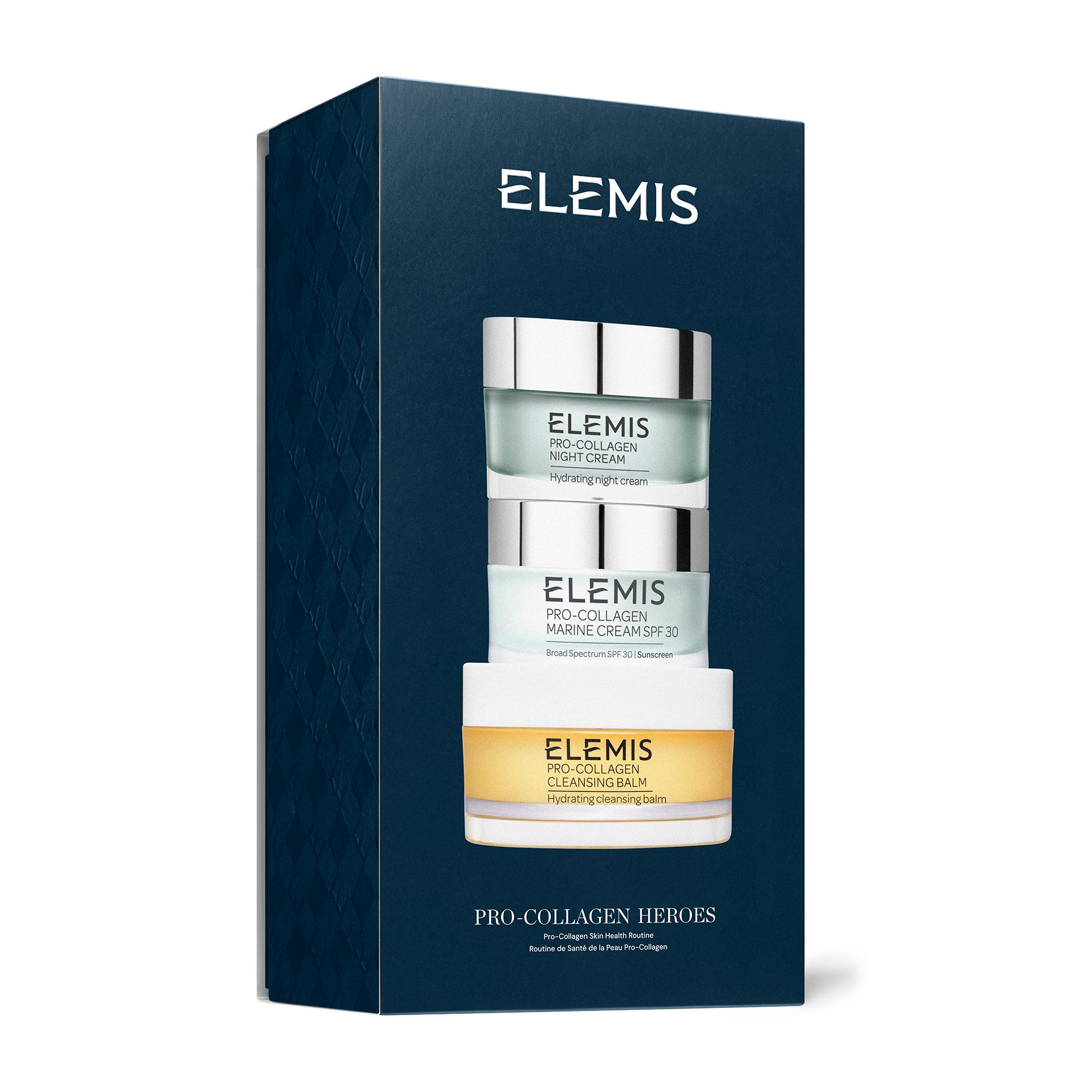Трио бестселлеров для увлажнения кожи лица ELEMIS Kit:Pro Collagen Skin Health Heroes Трио бестселлеров для увлажнения кожи лица ELEMIS Kit:Pro Collagen Skin Health Heroes