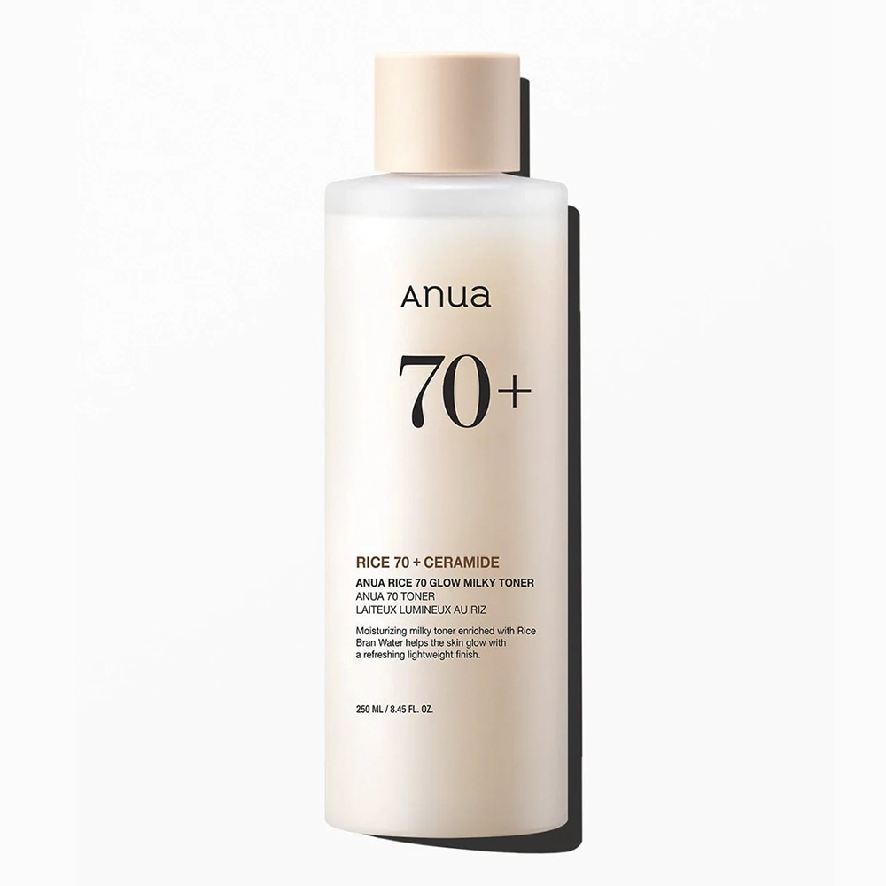 Молочний тонер з 70% екстракту рису для сяйва шкіри обличчя ANUA RICE 70 GLOW MILKY TONER Молочний тонер з 70% екстракту рису для сяйва шкіри обличчя ANUA RICE 70 GLOW MILKY TONER