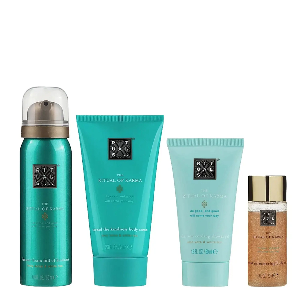 Подарунковий набір для догляду за тілом у косметичці RITUALS THE RITUAL OF KARMA SET Подарунковий набір для догляду за тілом у косметичці RITUALS THE RITUAL OF KARMA SET