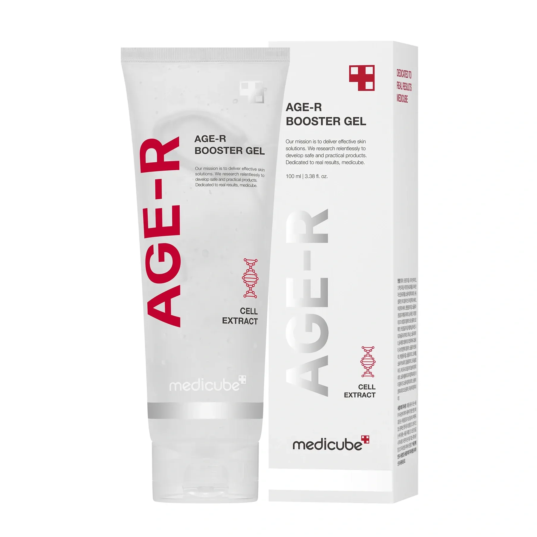Зволожуючий гель-бустер з рослинними стовбуровими клітинами MEDICUBE AGE-R BOOSTER GEL Зволожуючий гель-бустер з рослинними стовбуровими клітинами MEDICUBE AGE-R BOOSTER GEL