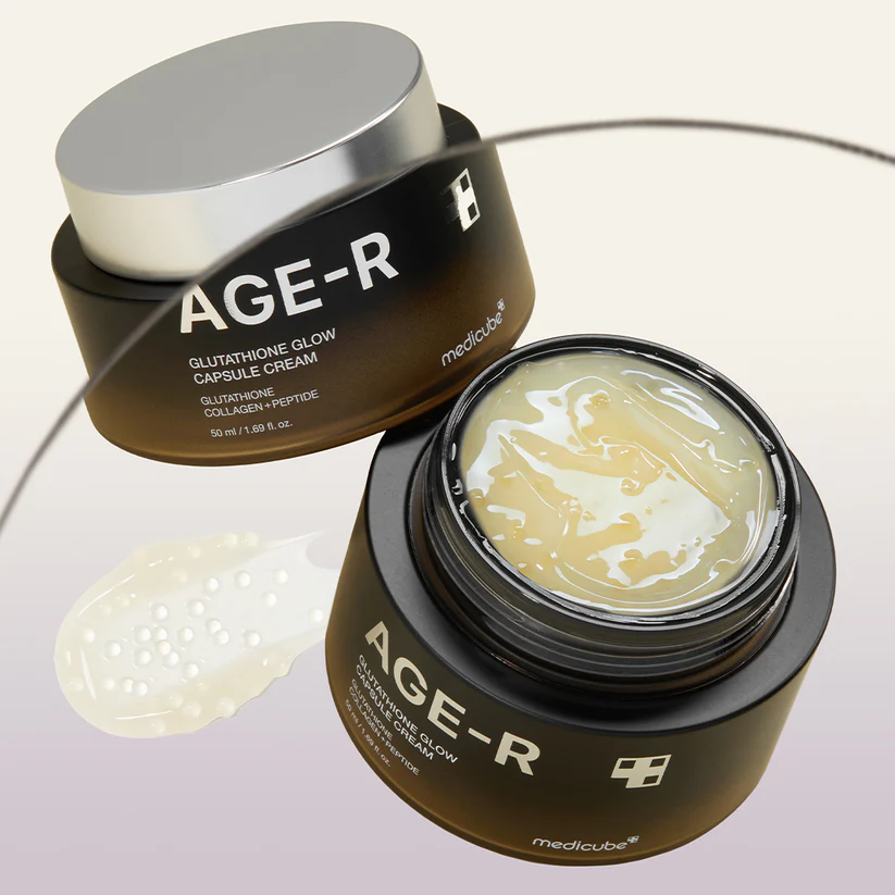 Осветляющий крем-капсулы для кожи лица MEDICUBE AGE-R GLUTATHIONE GLOW CAPSULE CREAM Осветляющий крем-капсулы для кожи лица MEDICUBE AGE-R GLUTATHIONE GLOW CAPSULE CREAM