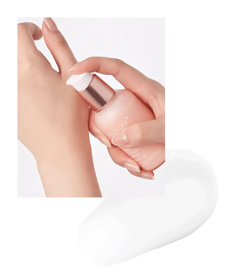 Потрійна зволожуюча колагенова сироватка для обличчя MEDICUBE TRIPLE COLLAGEN SERUM Потрійна зволожуюча колагенова сироватка для обличчя MEDICUBE TRIPLE COLLAGEN SERUM