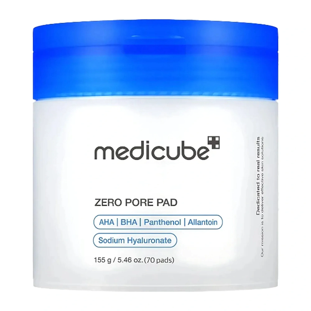Пилинг-пады для очищения и сужения пор с AHA+BHA кислотами MEDICUBE ZERO PORE PAD 2.0 Пилинг-пады для очищения и сужения пор с AHA+BHA кислотами MEDICUBE ZERO PORE PAD 2.0
