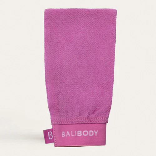Розовая отшелушивающая варежка BALI BODY PINK EXFOLIATING MITT Розовая отшелушивающая варежка BALI BODY PINK EXFOLIATING MITT