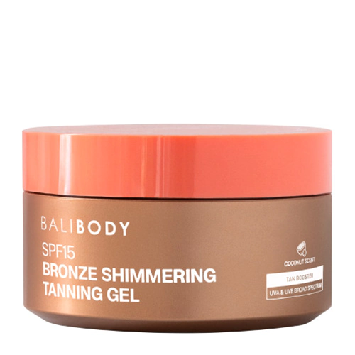 Гель для засмаги із шимером BALI BODY SHIMMERING TANNING GEL SPF15 Гель для засмаги із шимером BALI BODY SHIMMERING TANNING GEL SPF15