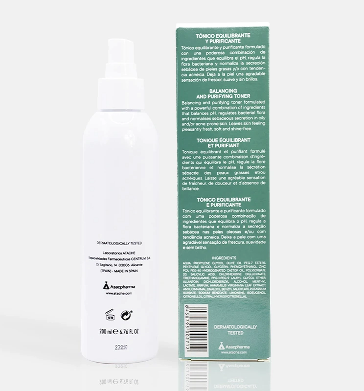 Тонік для жирної шкіри обличчя ATACHE OILY SK LOTION REGULATING TONER Тонік для жирної шкіри обличчя ATACHE OILY SK LOTION REGULATING TONER