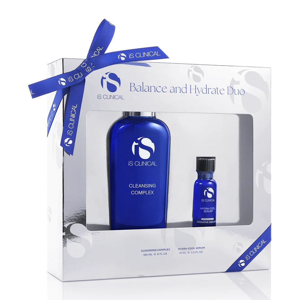 Подарочный набор для очищения и интенсивного увлажнения кожи лица IS CLINICAL BALANCE AND HYDRATE DUO HOLIDAY KIT Подарочный набор для очищения и интенсивного увлажнения кожи лица IS CLINICAL BALANCE AND HYDRATE DUO HOLIDAY KIT